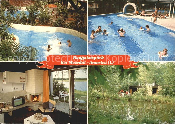 America Niederlande Bungalowpark het Meerdal Swimming Pool