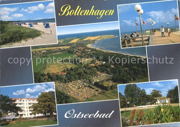 Boltenhagen Ostseebad Strand Promenade Konzertpavillon Hotel Fliegeraufnahme