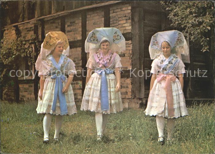 Burg Spreewald Niedersorbische Festtracht