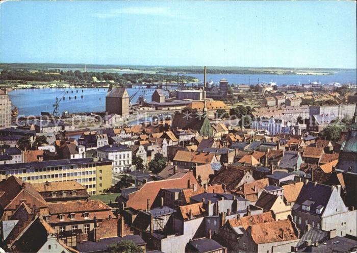 Stralsund Mecklenburg Vorpommern Blick auf die Stadt