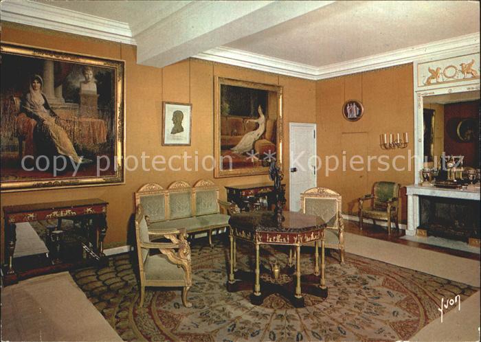 Rueil-Malmaison Chateau de Malmaison Salon de l'Empereur Collection Couleurs et