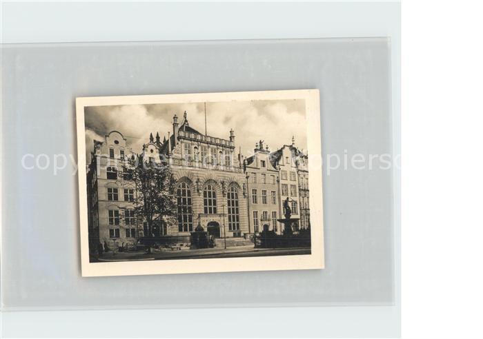 Danzig Westpreussen Artushof Neptunbrunnen