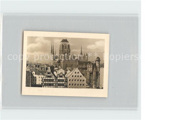 Danzig Westpreussen Marienkirche