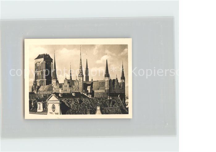 Danzig Westpreussen Marienkirche