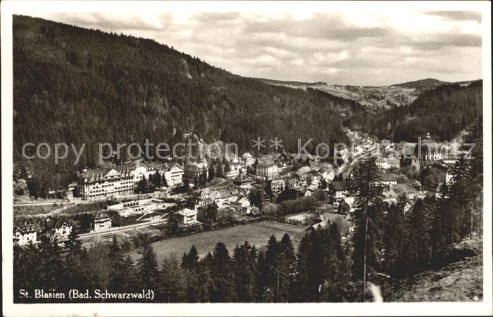 St Blasien Panorama Schwarzwald