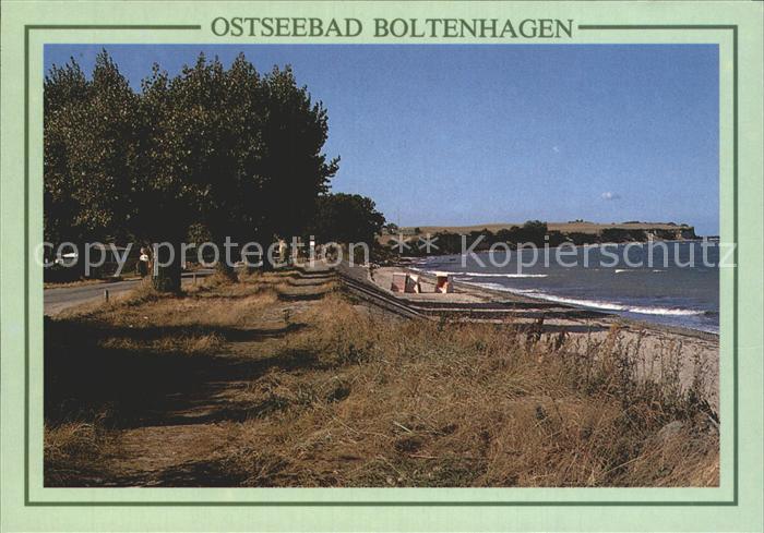 Boltenhagen Ostseebad Blick auf die Steilkueste