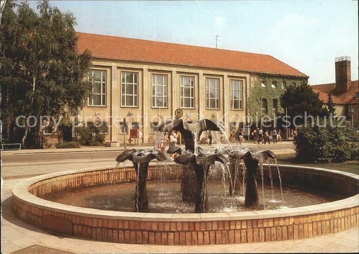 Boltenhagen Ostseebad FDGB Erholungsheim Fritz Reuter Brunnen
