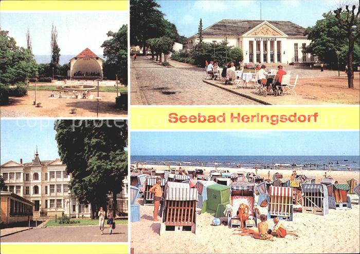 Heringsdorf Ostseebad Usedom Konzertplatz Kulturhaus FDGB Erholungsheim Einheit