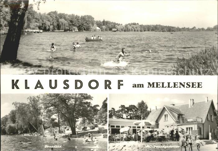 Klausdorf Mellensee Strandbad HO Strandgaststaette