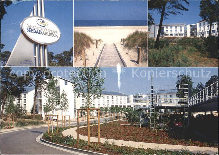 Ahlbeck Ostseebad Rehabilitationsklinik Strand