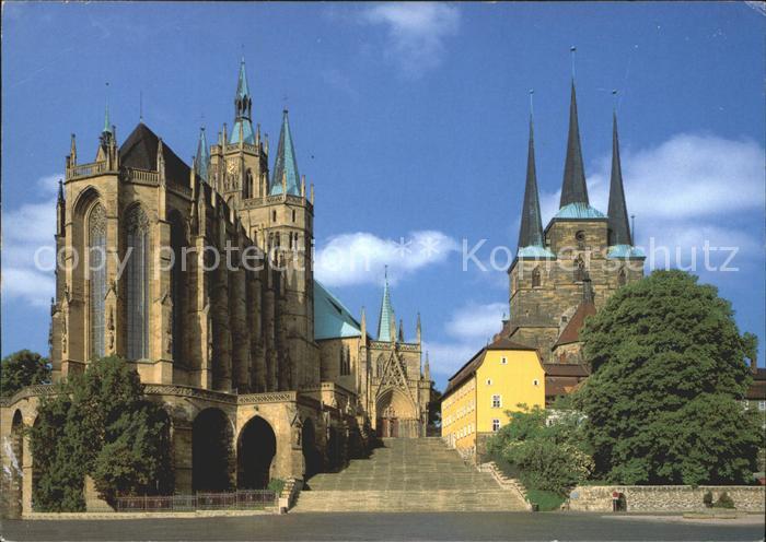 ERFURT  CITY Mariendom Pfarrkirche St Severi