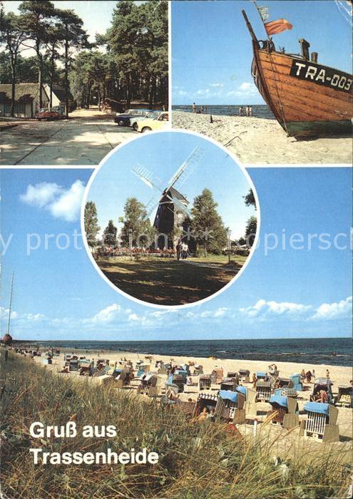 Trassenheide Usedom Ferienlager Duncker der Universitaet Jena Strand Windmuehle