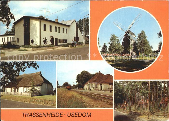 Trassenheide Usedom Gaststaette Seeklause Muehle Jugenderholungszentrum ehem. Fi