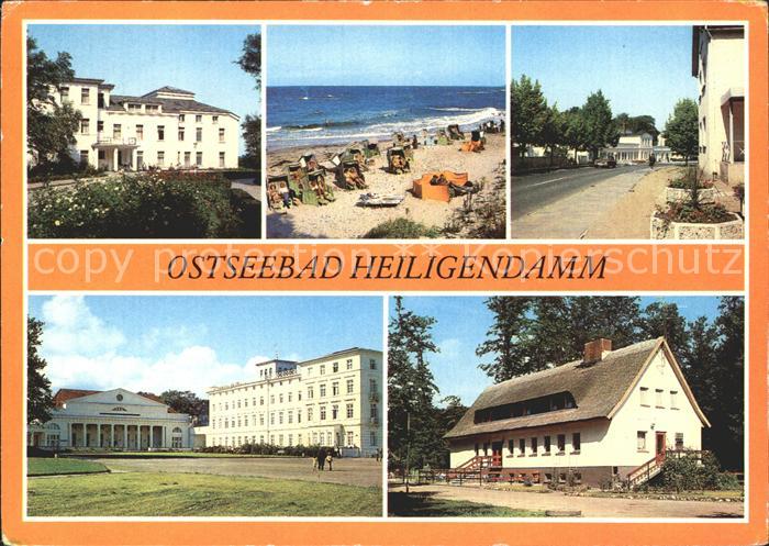 Heiligendamm Ostseebad Maxim Gorki Haus Strand Ortsansicht Haus Mecklenburg Betr