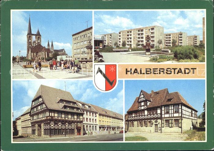 Halberstadt Fischmarkt Hermann Matern Ring Hotel St Florian Gleimhaus Fachwerk