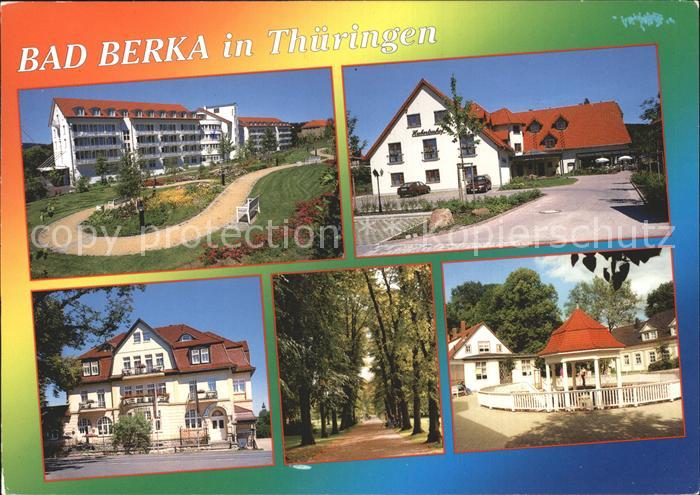 Bad Berka Medianklinik Hotel Hubertushof Kurhotel Wettiner Hof Kurpark Goethebru