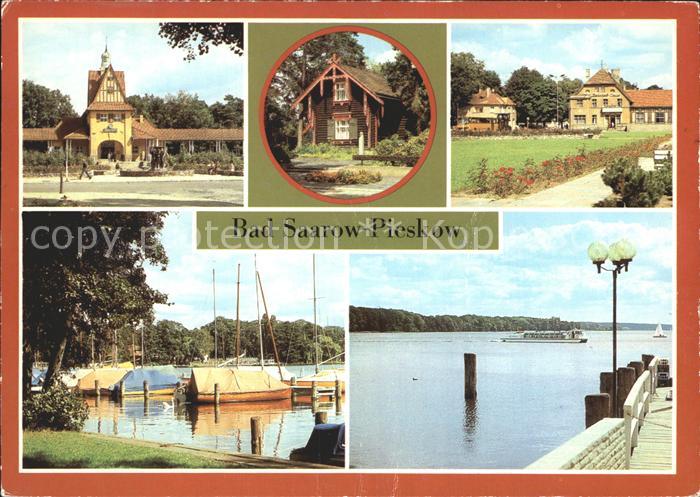 Pieskow Bad Saarow Bahnhof Maxim Gorki Gedenkstaette Bahnhofsplatz Scharmuetzels