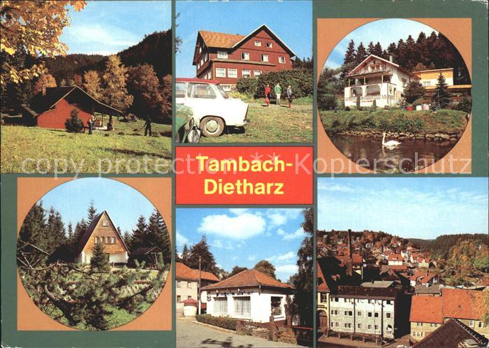 Tambach-Dietharz Bergsteigerhuette Falkenstein Berggaststaette Versorgungseinric