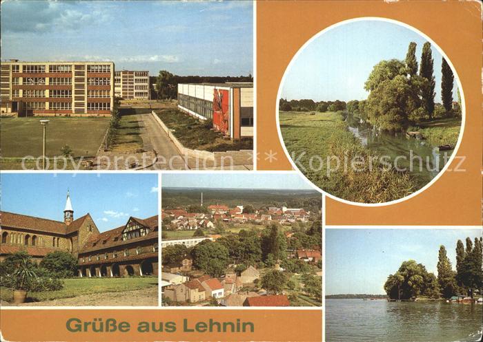 Lehnin Schule Schiffergraben Klosterkirche Mutterhaus Kreuzgang See