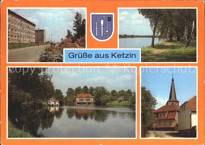 Ketzin Neubauten Wilhelm Pieck Ring Uferpromenade Havel OT Paretz Schleuse Dampf