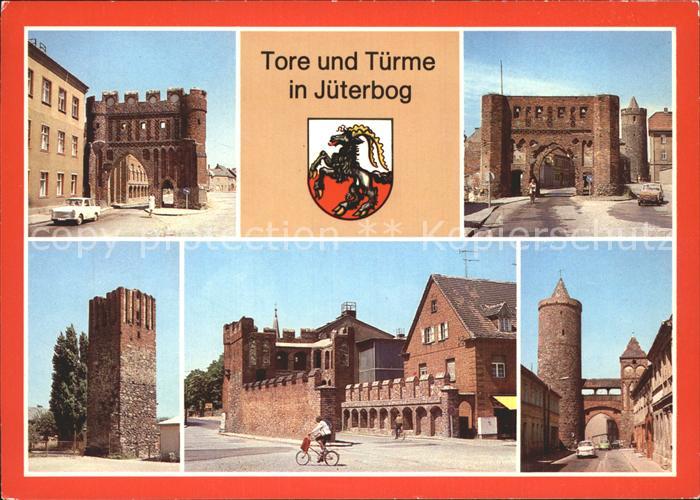 Jueterbog Tore und Tuerme Wappen