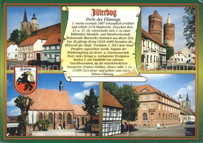 Jueterbog Perle des Flaemings Geschichte Kirche Tuerme Moenchenkloster