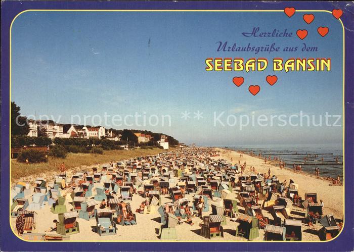 Bansin Ostseebad Strand Insel Usedom
