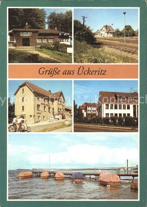 ueckeritz Usedom Fischerhuette Bahnhof Rat der Gemeinde Ernst Thaelmann Oberschu