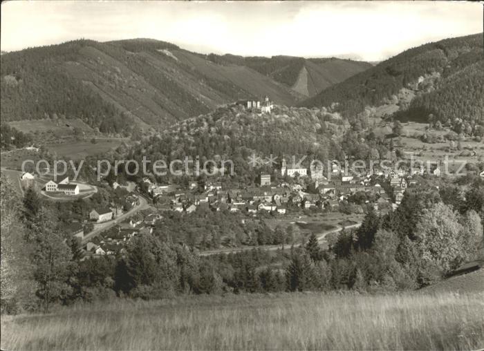 Leutenberg Thueringen Panorama Handabzug