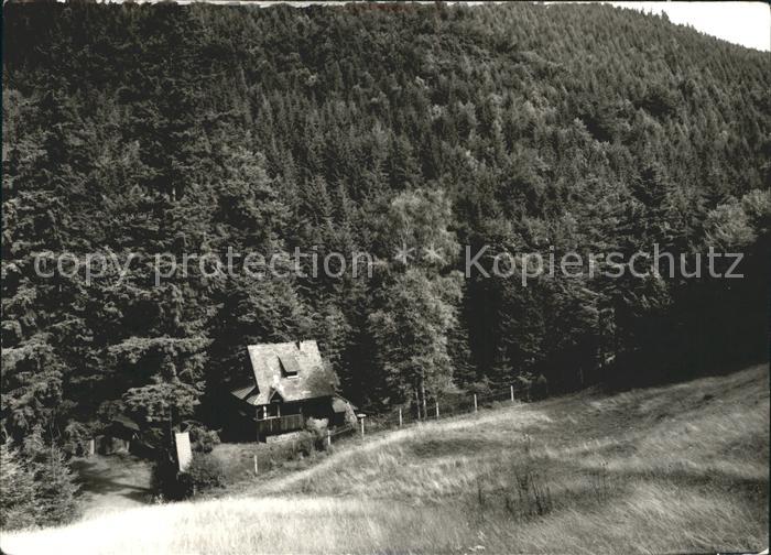 Leutenberg Thueringen Klause Handabzug