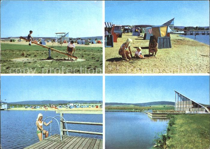 Hohenfelden Stausee Badestrand Kinderspielplatz Erholungszentrum