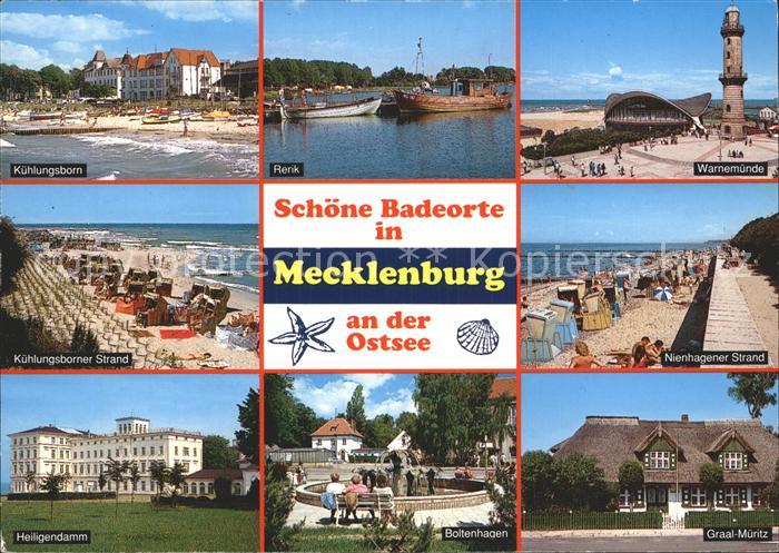 Mecklenburg Badeorte an der Ostsee