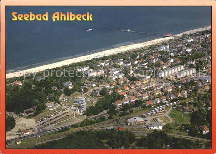 Ahlbeck Ostseebad Fliegeraufnahme