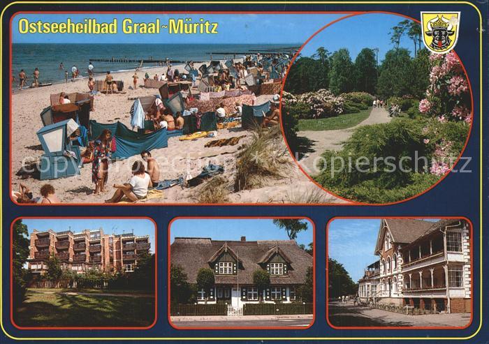Graal-Mueritz Ostseebad Strand Promenade Hotel Ferienheim