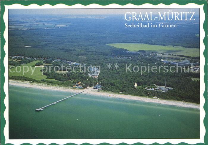 Graal-Mueritz Ostseebad Fliegeraufnahme