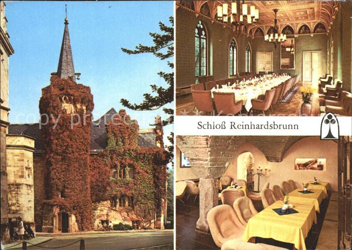 Reinhardsbrunn Schloss Hotelkombinat Ahnensaal Kellerbar