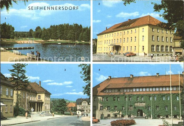Seifhennersdorf Waldbad Silberteich Ferienheim Filmtheater Rathaus
