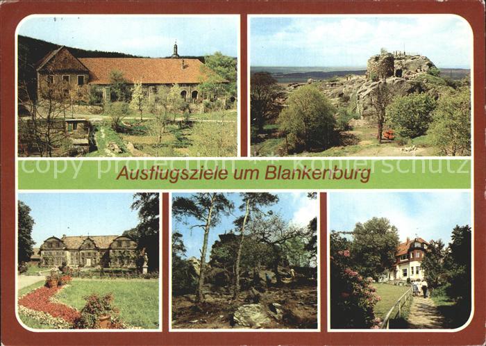 Blankenburg Harz Kloster Michaelstein Burgruine Regenstein Schloss Museum Grossv