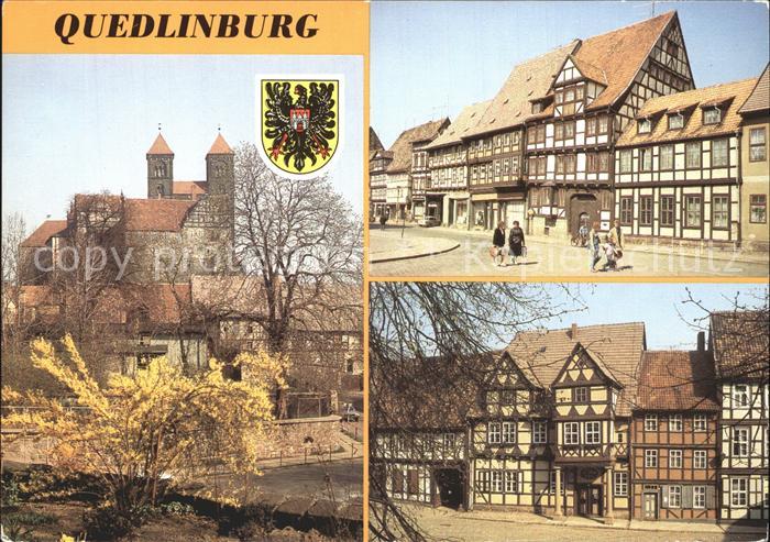 Quedlinburg Harz Burgberg Stiftskirche Schloss Steinweg Schlossberg Klopstockhau
