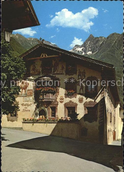 Oetz Gasthof Stern Fassadenmalerei