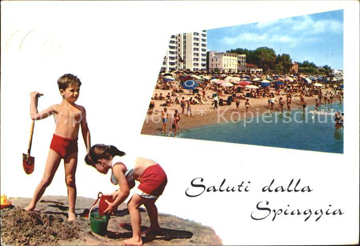 Imperia Badestrand spielende Kinder