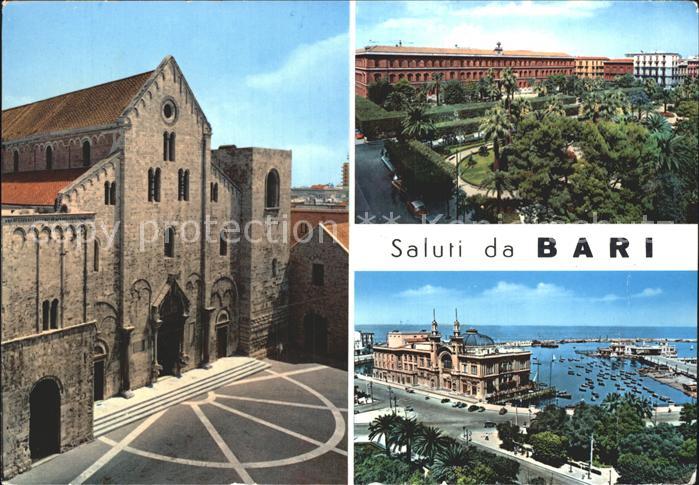 Bari Puglia Basilica di S Nicola Piazza Umberto Universita Teatro Margherita Por