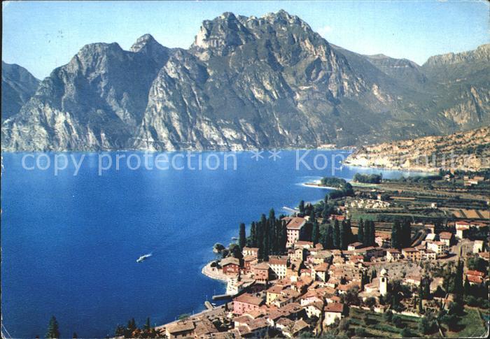 Torbole Lago di Garda Panorama Gardasee Alpen