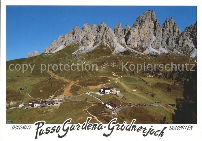 Passo Gardena Groednerjoch Tschiergruppe Dolomiten