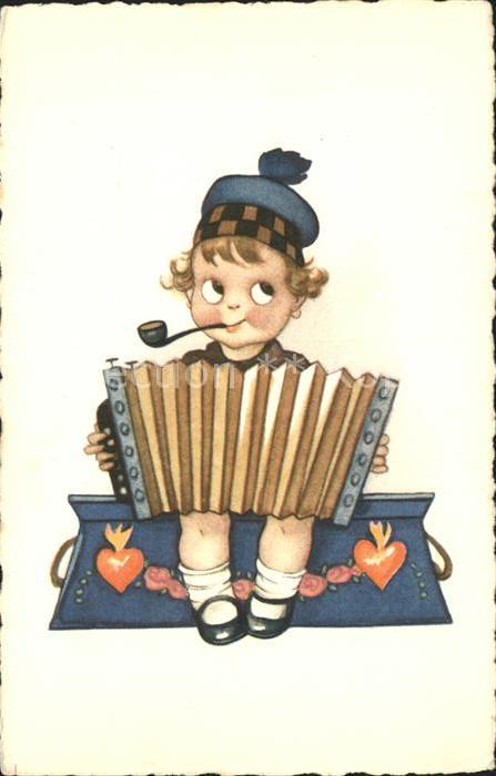 Kinder Child Enfants Handharmonika Pfeife Muetze