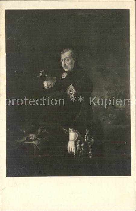 Friedrich der Grosse Kuenstlerkarte Wunder Bayreuth