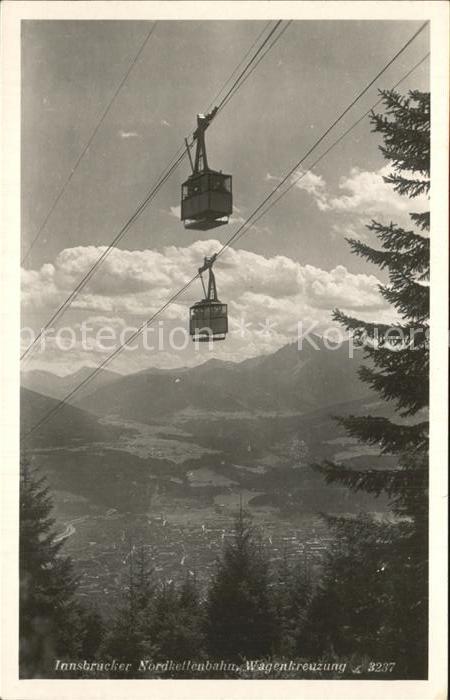 Seilbahn Innsbruck Nordkettenbahn Wagenkreuzung