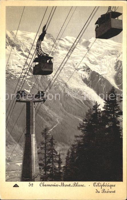 Seilbahn Chamonix-Mont-Blanc Telepherique du Brevent