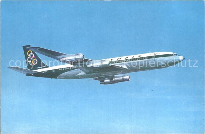 Flugzeuge Zivil Olympic Airways Boeing 707-320 Super fa