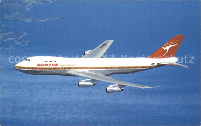 Flugzeuge Zivil Qantas Airways 747B
